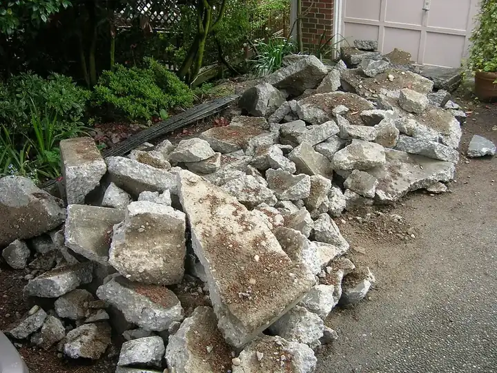 Concrete Rip Rap (representative photo)